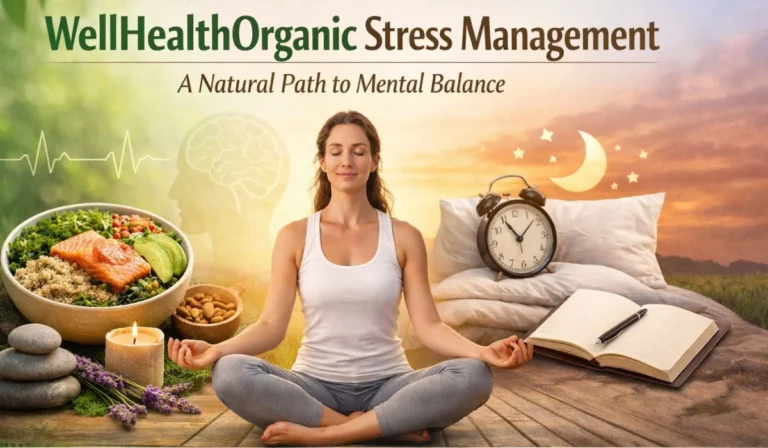 WellHealthOrganic Stress Management: A Natural and Science-Based Guide to Inner Balance