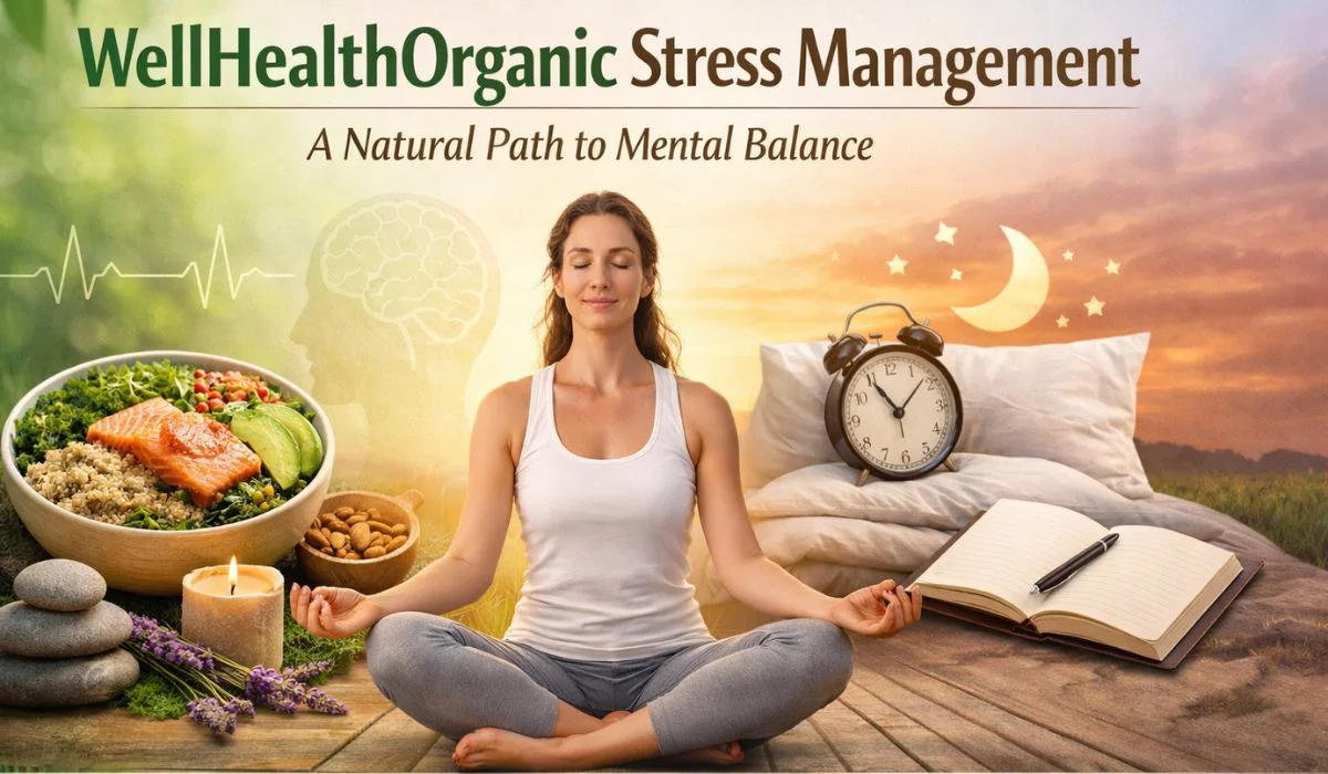 WellHealthOrganic Stress Management: A Natural and Science-Based Guide to Inner Balance