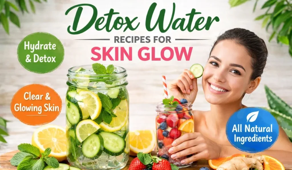 Wellhealthorganic Detox Water Recipes for Skin Glow