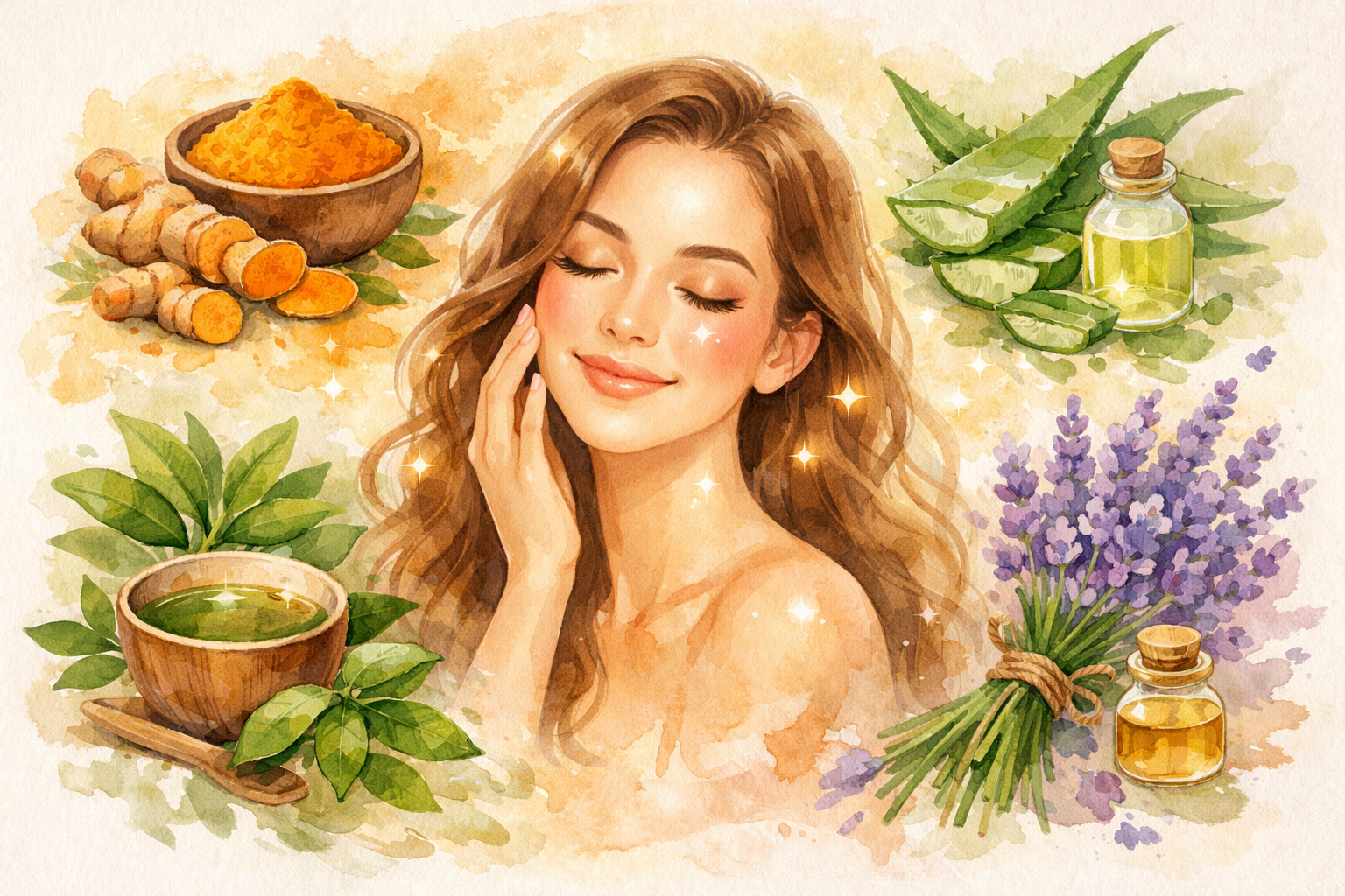 Why choose natural and organic beauty illustration WellHealthOrganic