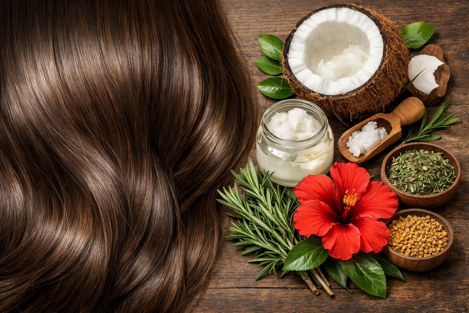 Holistic organic hair care WellHealthOrganic natural herbs and oils